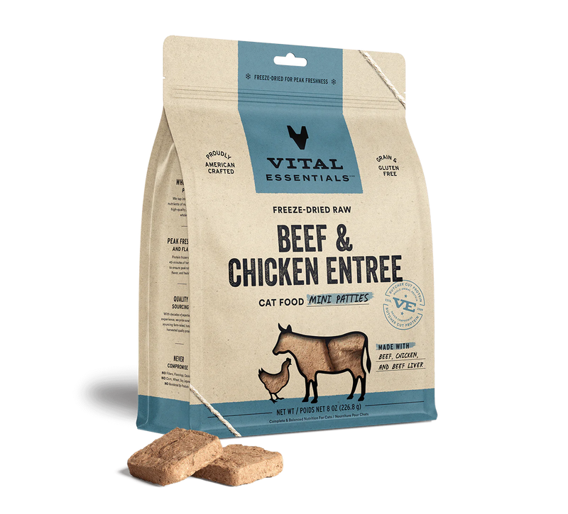 VE - Beef & Chicken Entree (Nibs & Patties)