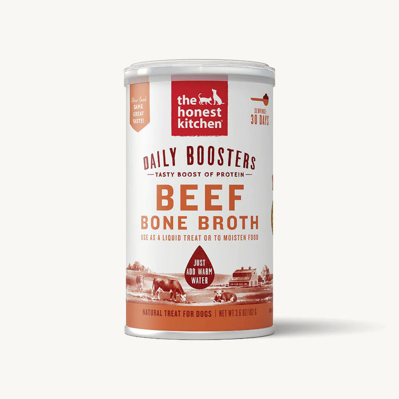 The Honest Kitchen - Daily Boosters Instant Beef Bone Broth with Turmeric