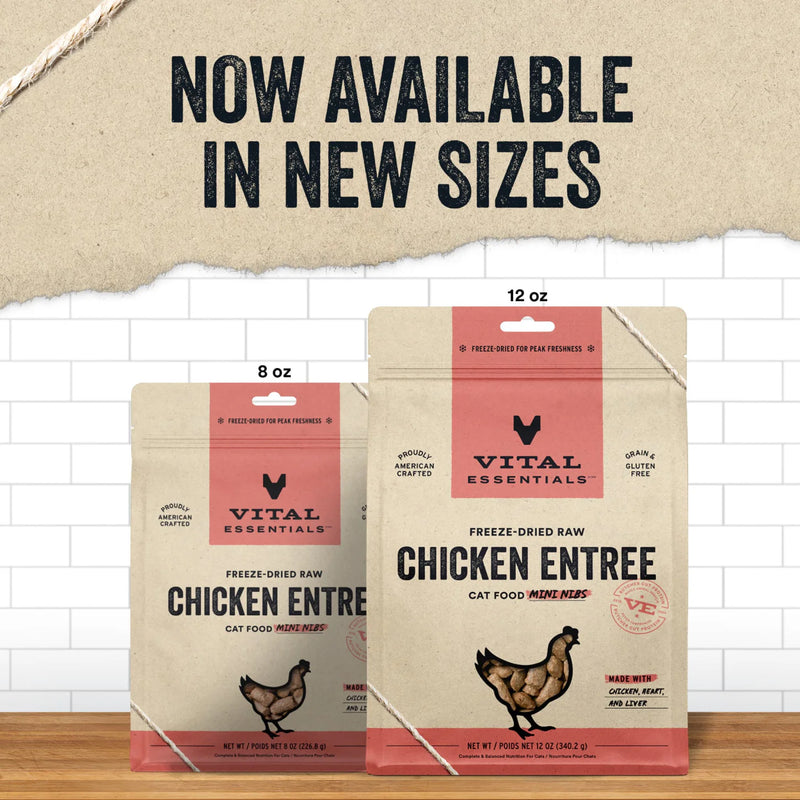 VE -Chicken Entree for Cats (Nibs & Patties)