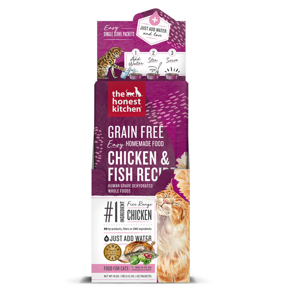 The Honest Kitchen  - Dehydrated Grain-Free Chicken and Fish Cat Food