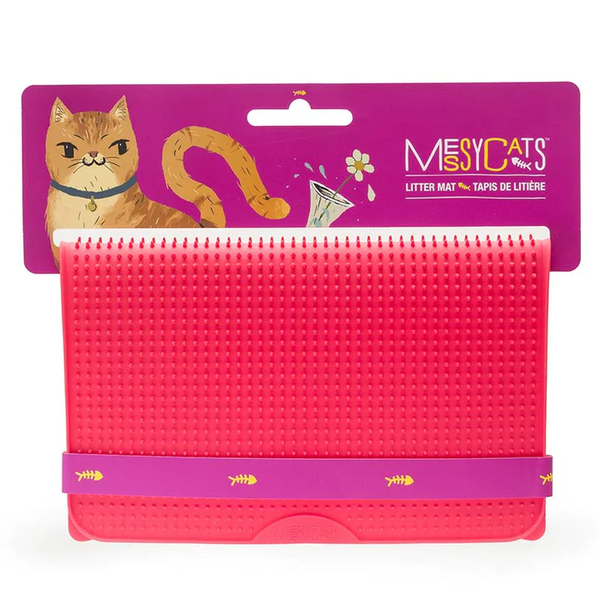 Messy Cats - Silicone Cat Litter Mat- Size 18" x 14"