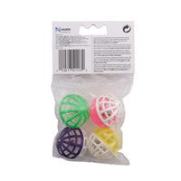 Catit-  Krazy Rollers Cat Toy - Jingle Balls - 4 pieces