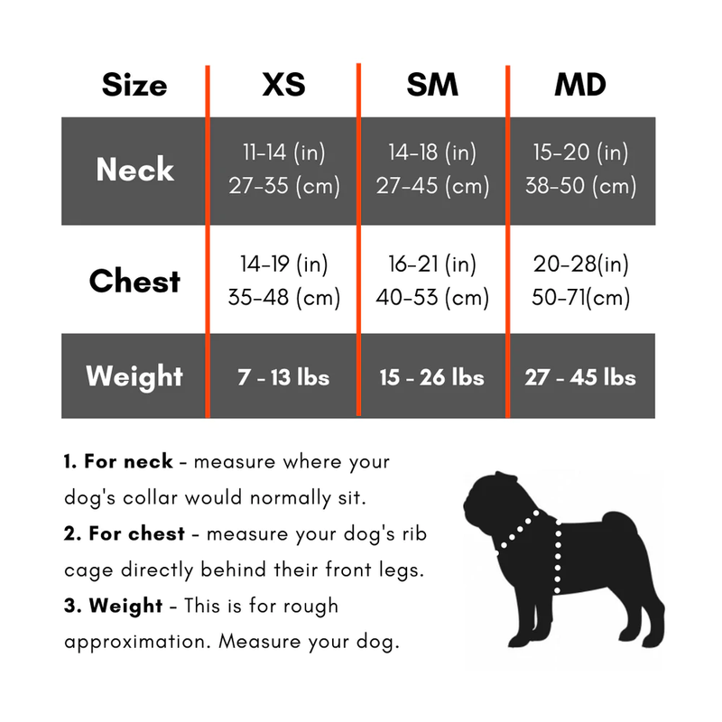 CONTROL DOG HARNESS - RED PLAID CLASSIC