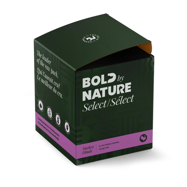 Bold by Nature - Select Raw Turkey for Dogs