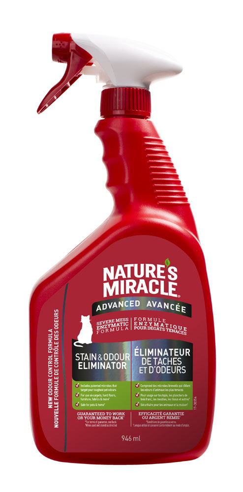 NM Advanced Stain/Odor Trigger Spray for Cat 32oz