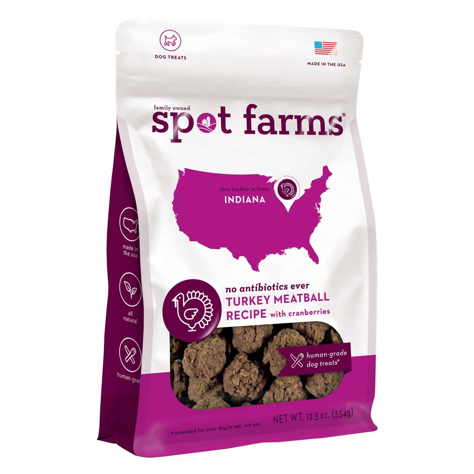 Boulettes de dinde aux canneberges de SPOT Farms