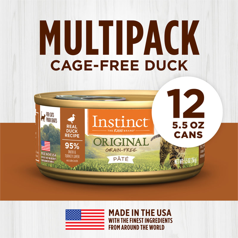 Instinct - Original Grain Free Real Duck Cat