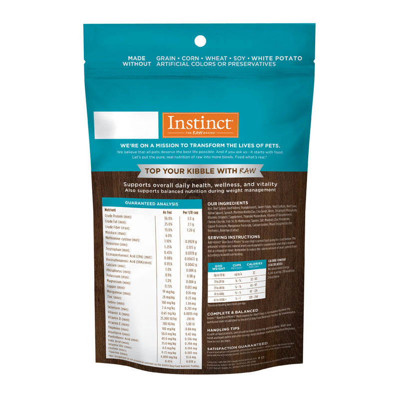 Instinct - Raw Boost Mixers Grain Free Multivitamin Topper Dog