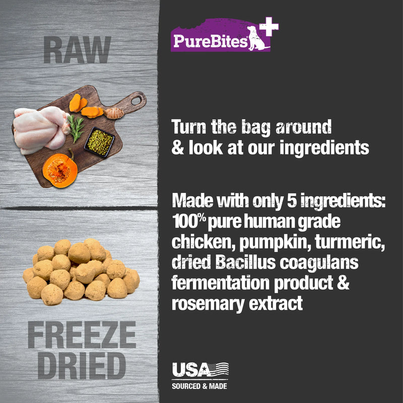 PureBites - Digestion Freeze-Dried Dog Treats