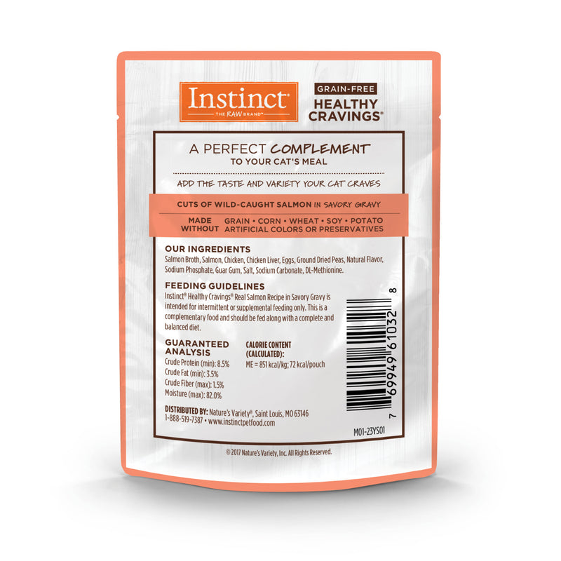 Instinct - Healthy Cravings Pouches Real Salmon Cat