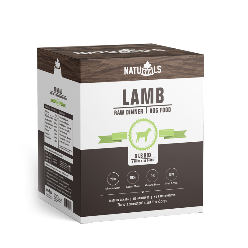 Naturawls Raw Dinners - lamb