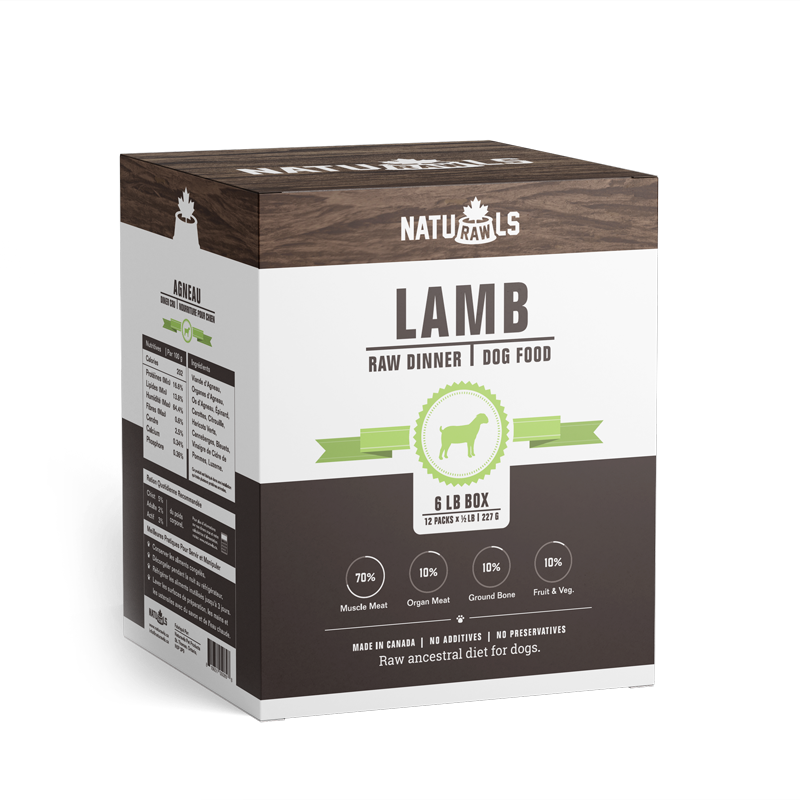 Naturawls Raw Dinners - lamb