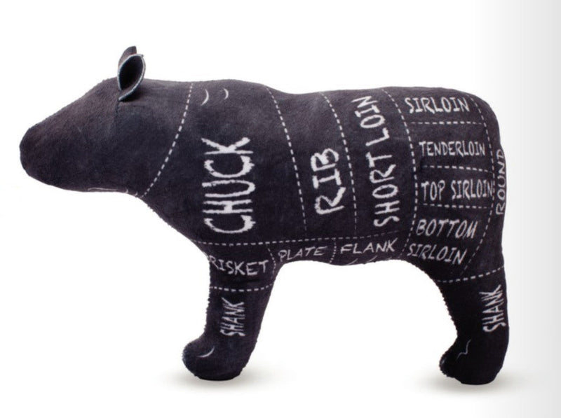 Fringe Studio - MEAT UP COW DOG TOY