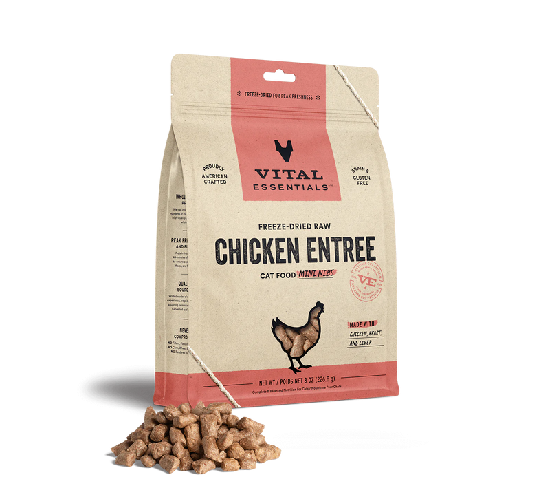 VE -Chicken Entree for Cats (Nibs & Patties)