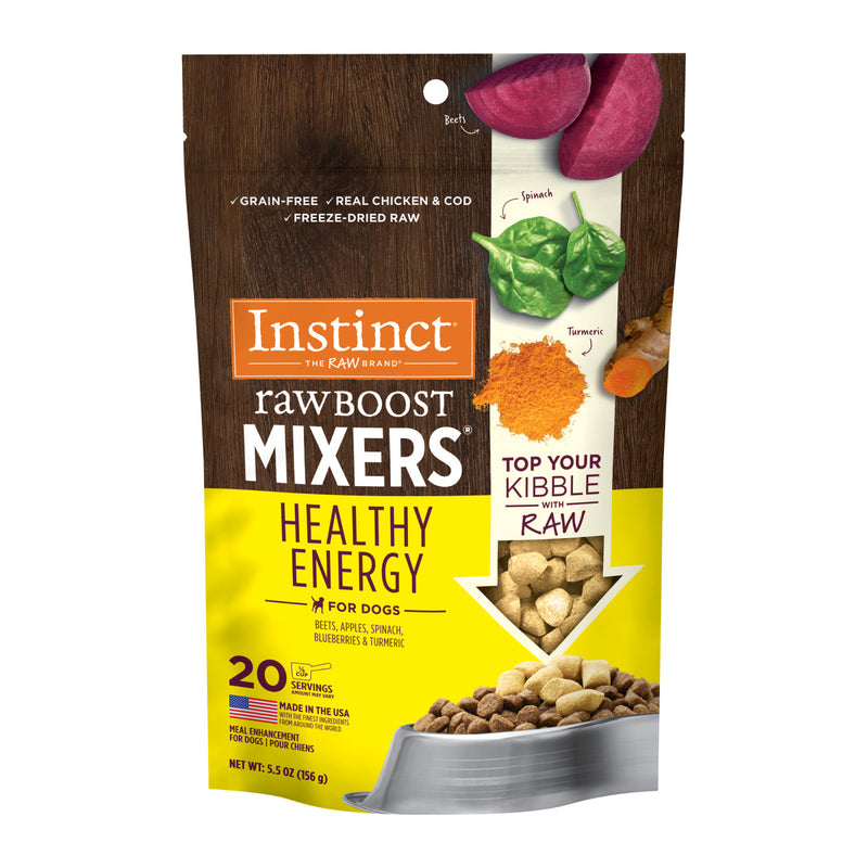 Instinct - Raw Boost Mixers Grain Free Healthy Energy Topper