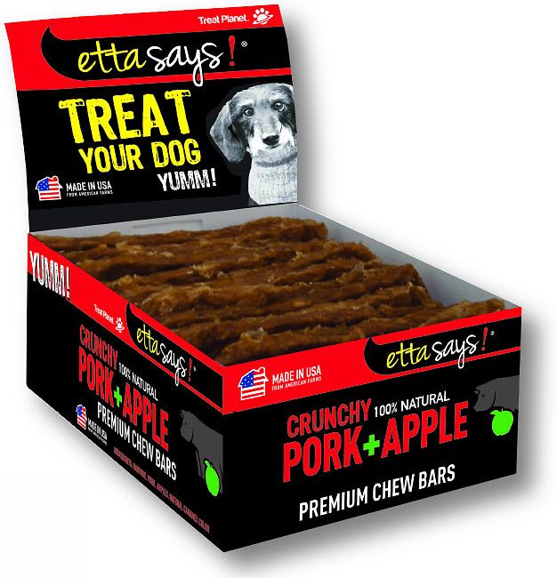 Etta Says! Crunchy Premium Bar - Pork & Apple