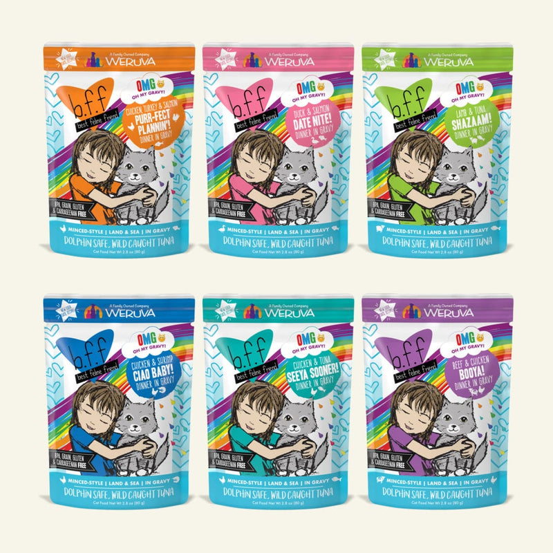 B.F.F - Potluck O' Pouches Variety Pack Variety Pack (2.8 oz Variety Pack Pouch)