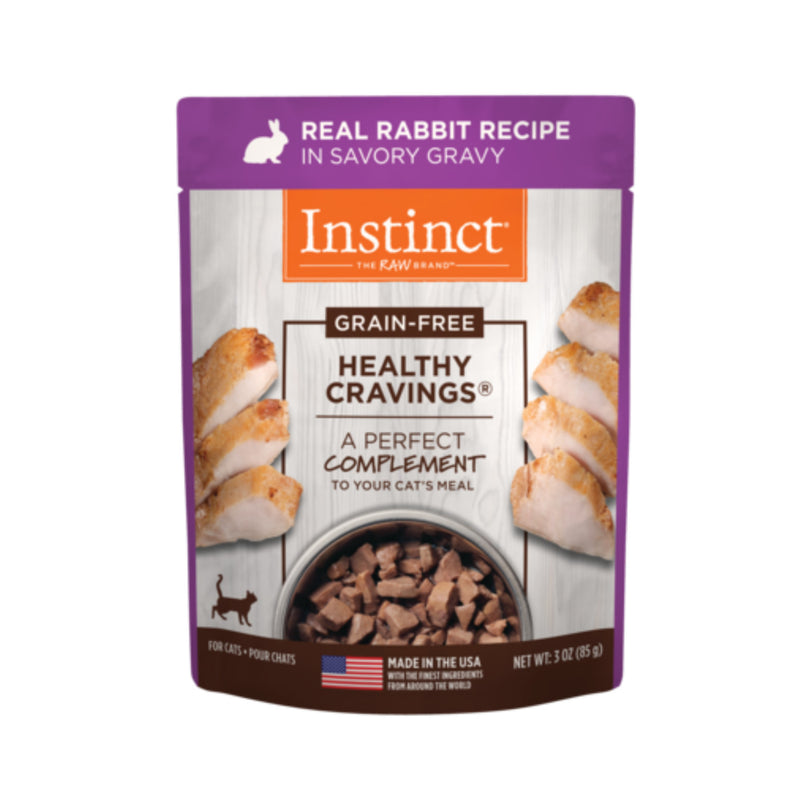 Instinct - Healthy Cravings Pouches Real Rabbit Cat