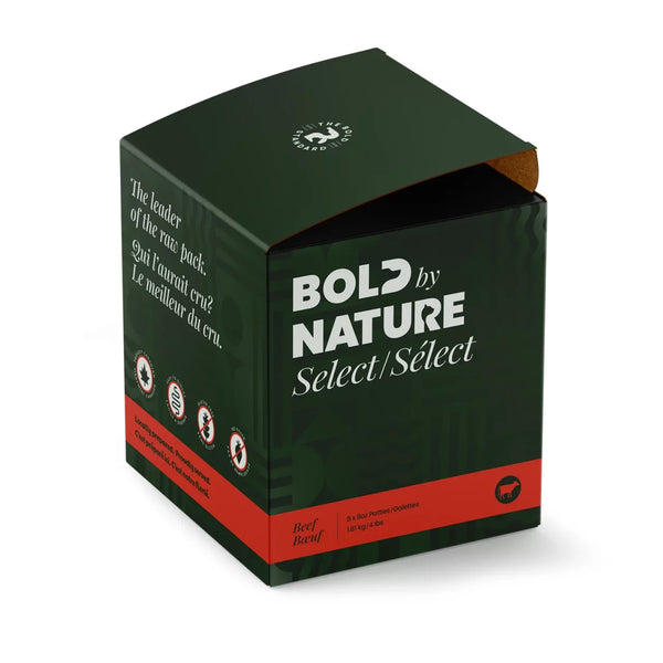 Bold by Nature - Select Beef Frozen Dog Food