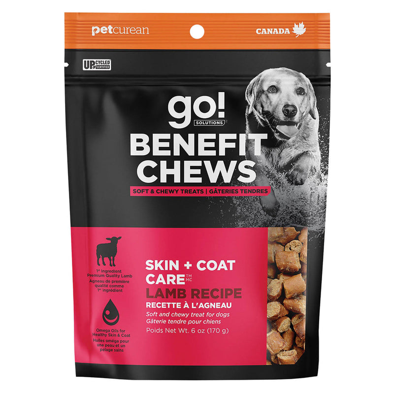 GO! Solutions: Skin + Coat Care Lamb Benefit Chews for Dogs