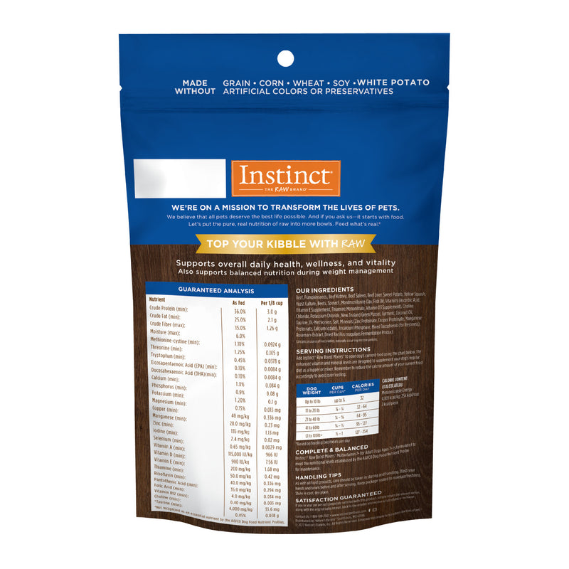 Instinct - Raw Boost Mixers Grain Free Multivitamin Topper 7+ Senior Dog