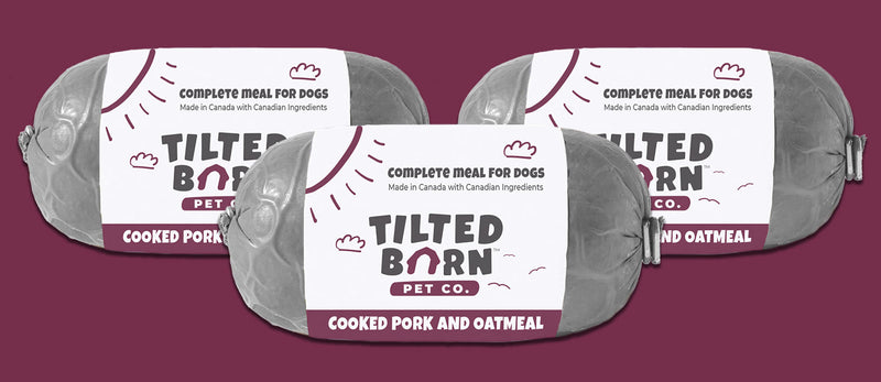 Tilted Barn Pet Co. - Cooked Pork and Oatmeal 1lb