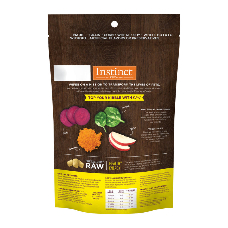 Instinct - Raw Boost Mixers Grain Free Healthy Energy Topper