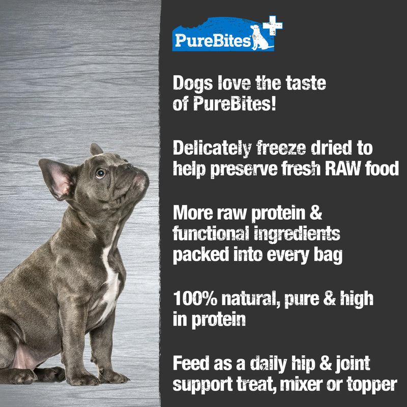 PureBites+-  Hip & Joint Freeze-Dried Dog Treats