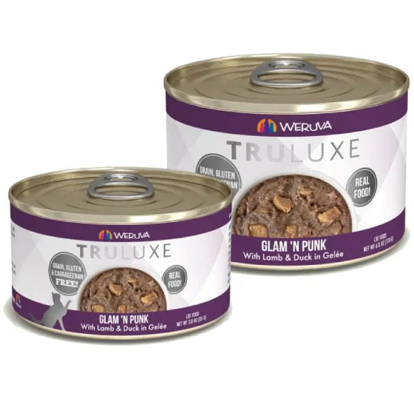 Weruva Truluxe- Glam 'N Punk with Lamb and Duck in Gelée (3.0 oz Can)