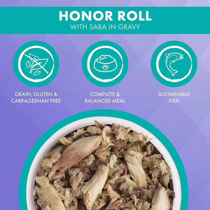 Weruva Truluxe - Honor Roll with Saba in Gravy (3.0 oz Can)