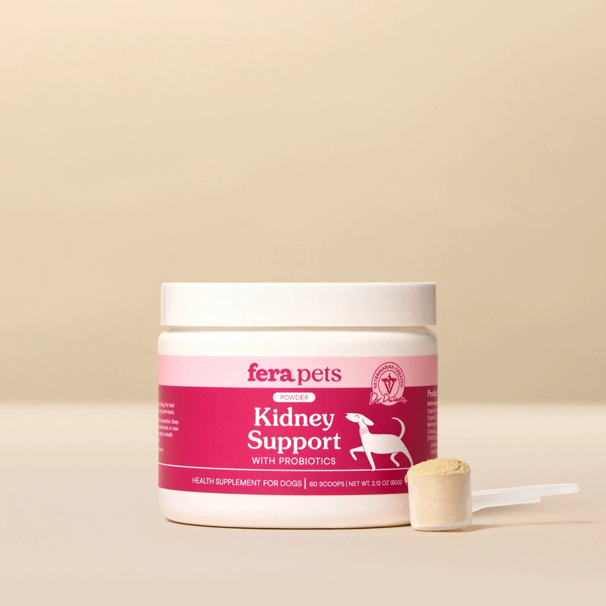 Fera Pets Kidney Support for Dogs, 60 scoops (60g) by Fera