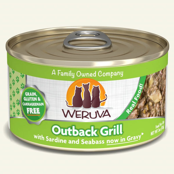 Weruva classic - Outback Grill with Sardine and Seabass in Gravy (5.5 oz Can)