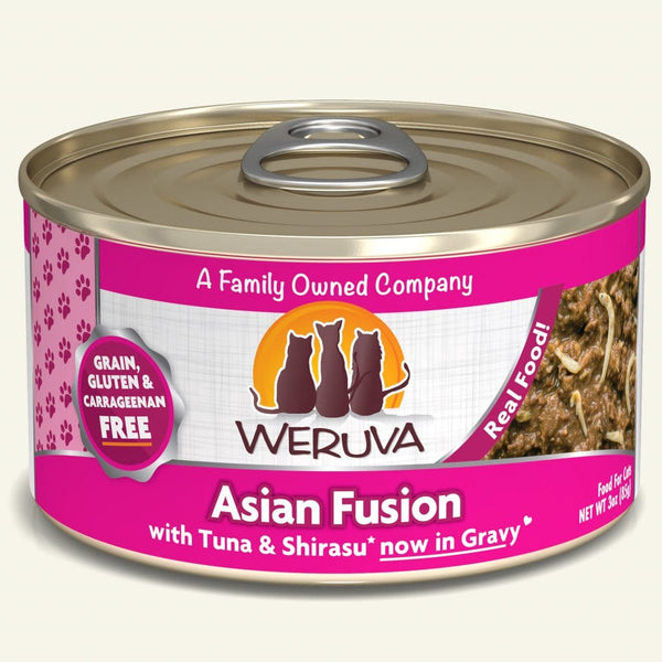 Weruva Classic - Asian Fusion with Tuna & Shirasu in Gravy (3.0 oz Can)