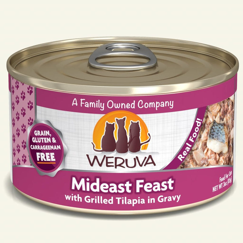 Weruva Classic - Mideast Feast with Grilled Tilapia in Gravy