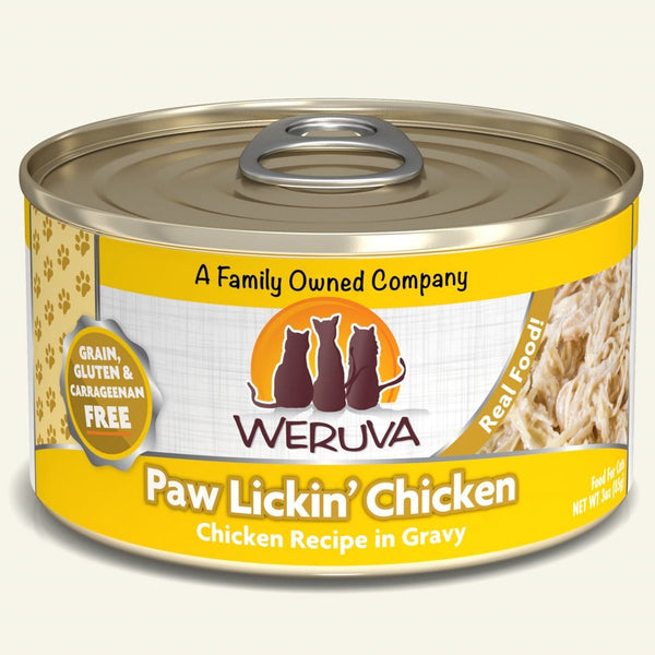 Weruva Classic - Paw Lickin’ Chicken Chicken Recipe in Gravy (3.0 oz Can)
