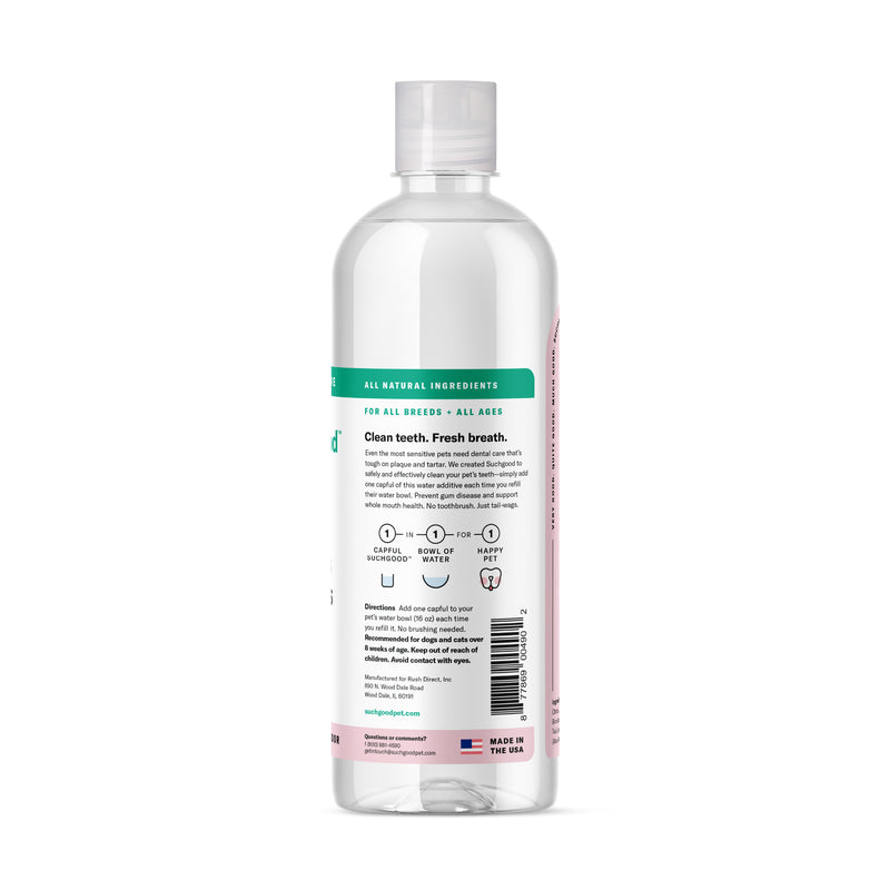 Suchgood - Sensitive Water Additive 16oz (gentle for sensitivities)