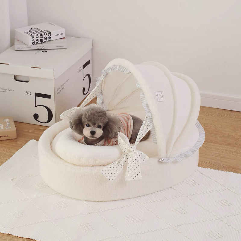 Minan  - White cradle - Pet bed