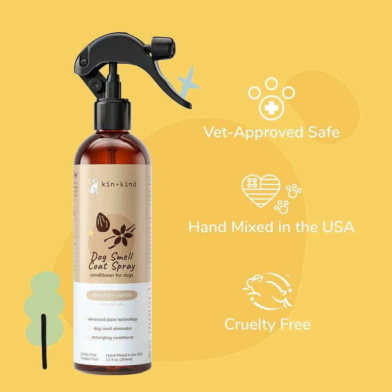 Coat Spray for Dog Smells - Almond+Vanilla