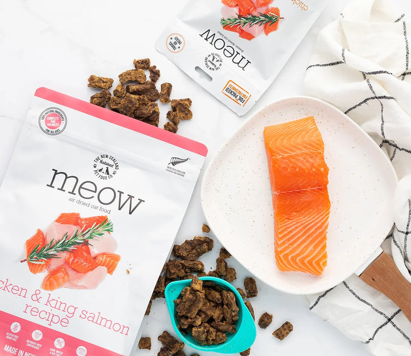 MEOW - CHICKEN & KING SALMON air dried