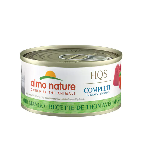 Almo Nature - HQS Complete Tuna with Mango in Gravy Cat Can 70g