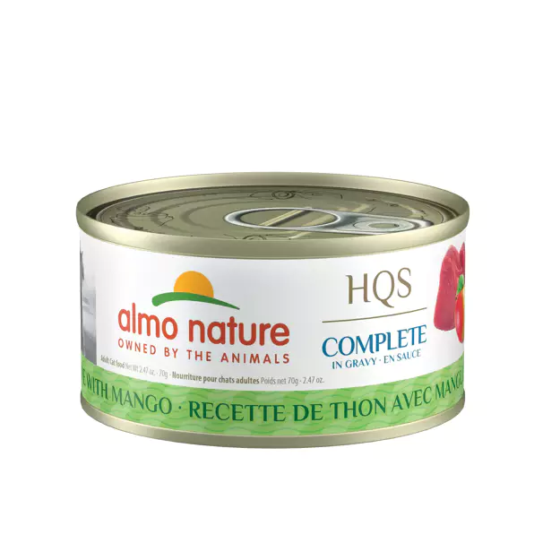 Almo Nature - HQS Complete Tuna with Mango in Gravy Cat Can 70g