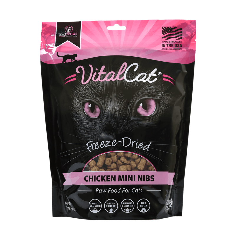 VitalCat - Chicken Mini Nibs Freeze-Dried Grain Free Cat Food