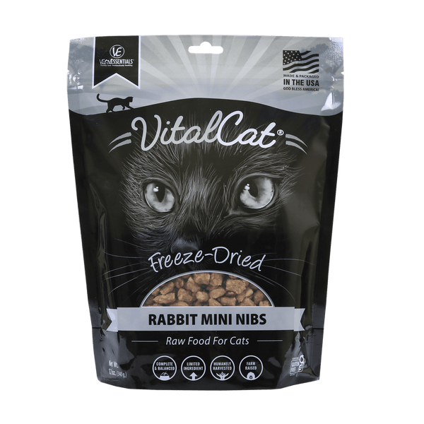 VitalCat - Rabbit Mini Nibs Freeze-Dried Grain Free Cat Food