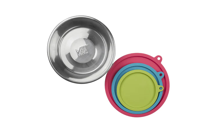 Messy Mutts - Medium Dog Bowl Sets - 1.5 cup each