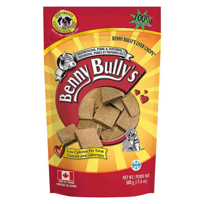 Benny Bully's - Liver Chops Dog Treat 500g