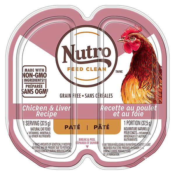 Nutro Perfect Portions Cat Pâté Chicken & Liver Recipe