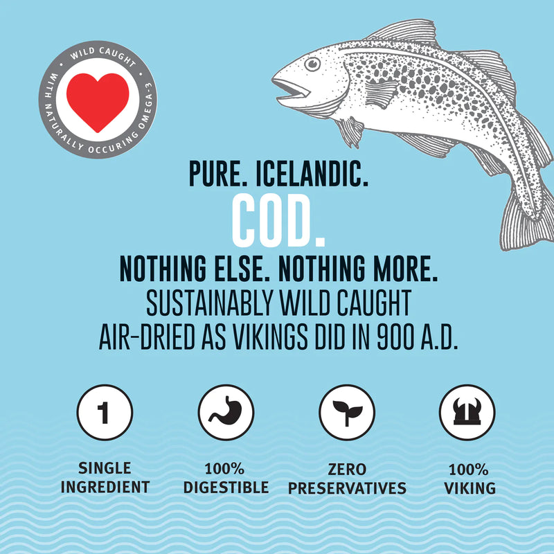 Icelandic+ - Cod Fish Chips Dog Treat
