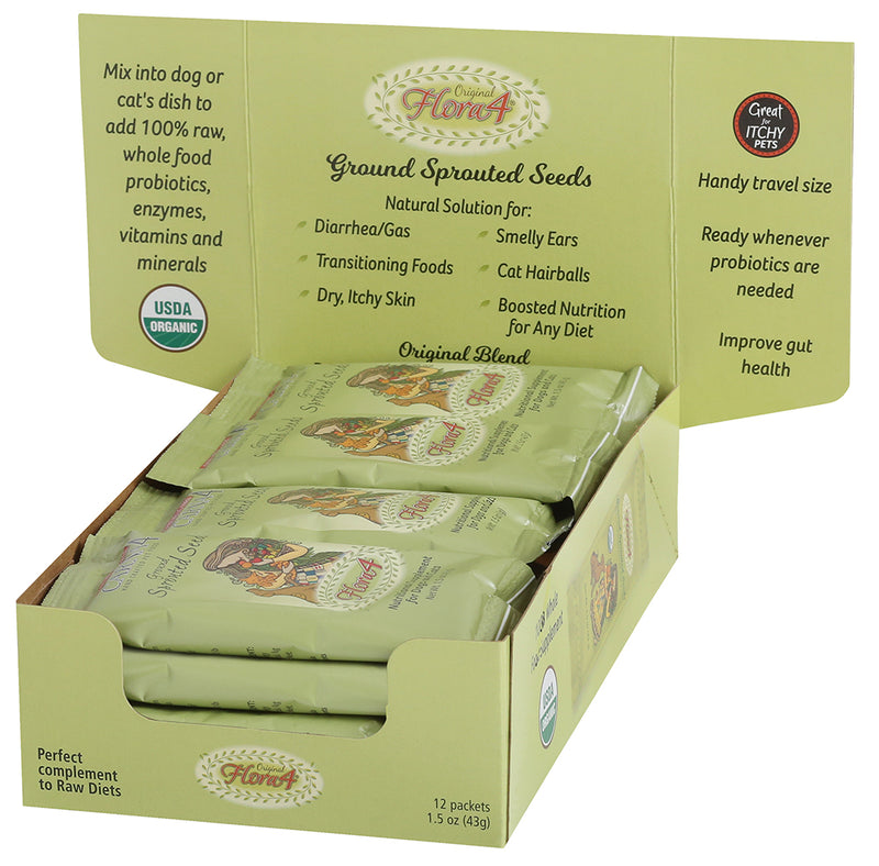 Flora4 - Organic Sprouted Seeds Supplement