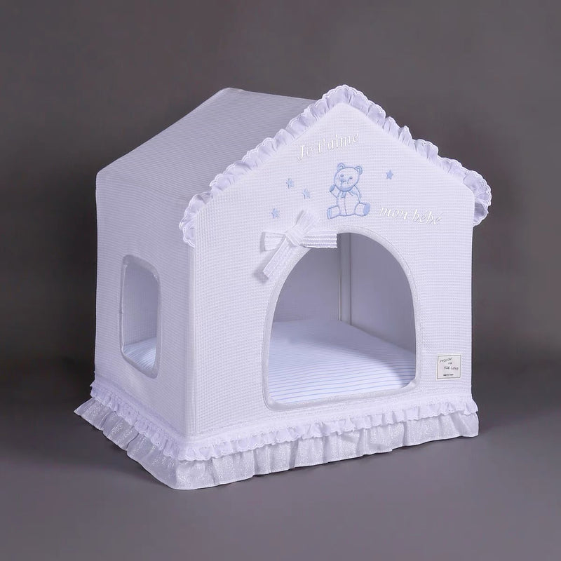 Minan  - White bear house - Pet bed