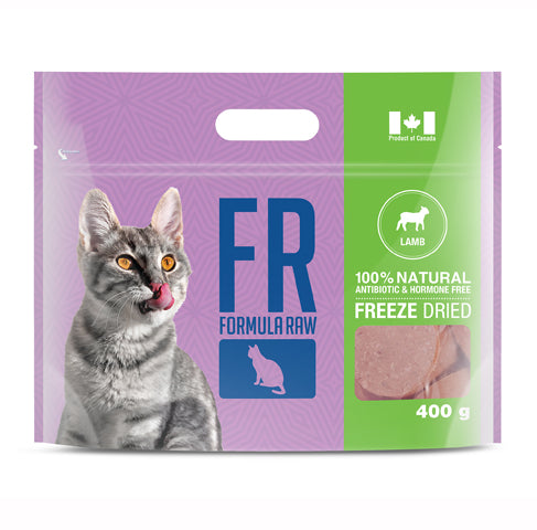 FR - RECIPE: Freeze Dried Lamb For Cats 400g